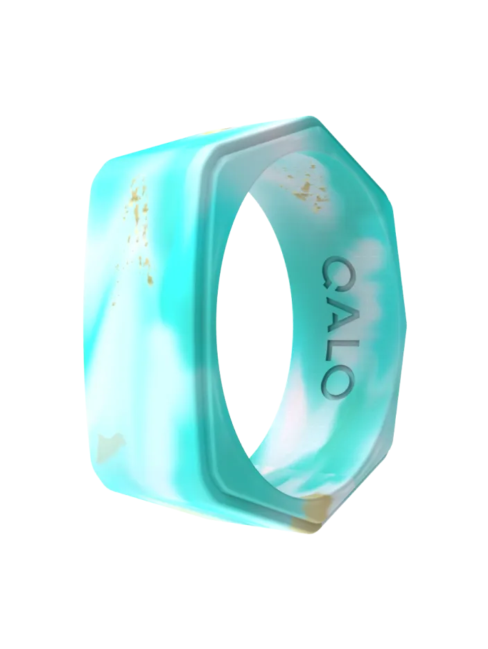 Women’s Natural Stone Lake Silicone Ring