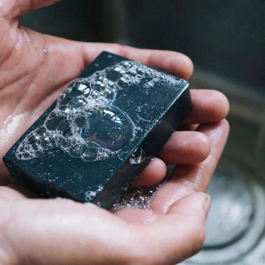 Wylder Naturals - Tea Tree & Eucalyptus with Activated Charcoal Soap Bar