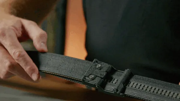 X5 BUCKLE | BLACK TACTICAL GUN BELT