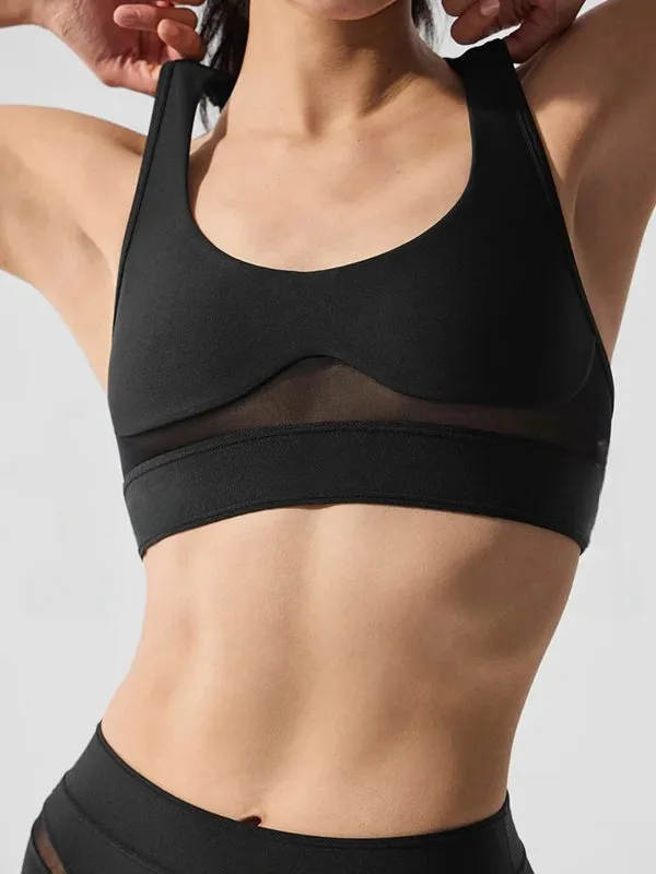 ZASUWA Female Sexy Sheer Mesh Push Up Hip-lift Leggings